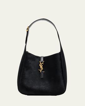 Saint Laurent Le 5 A 7 Small Shoulder Bag in Trimmed Calf Hair