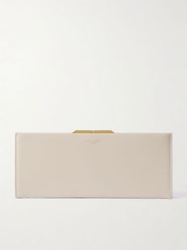 SAINT LAURENT Leather clutch