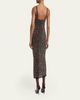Saint Laurent Leopard Tulle Slip Dress - 3