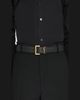 Saint Laurent Men's Monogramme Leather Belt - 2