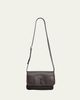 Saint Laurent Men's Niki Small YSL Messenger Bag in Grained Leather - 1