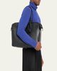 Saint Laurent Men's North/South Doctor Bag in Grainy Leather - 2