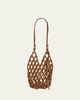 Saint Laurent Mini Bucket Bag in Wood - 1