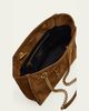 Saint Laurent Niki Small East-West Chevron Suede Shopping Bag - 4