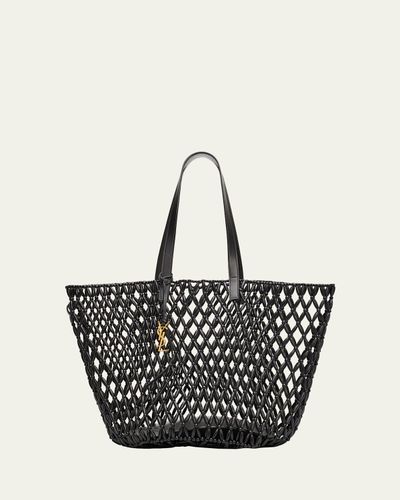 Saint Laurent Panier Medium Beaded Tote Bag
