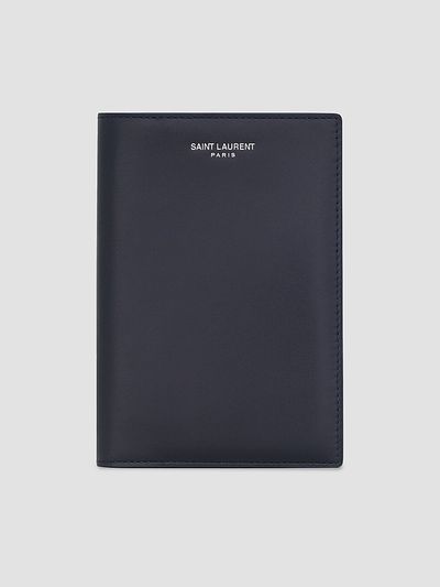 Saint Laurent Passport Holder in Smooth Leather