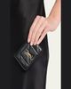 Saint Laurent Quilted Leather YSL Bi-Fold Card Case - 2