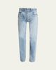 Saint Laurent Relaxed Slim-Leg Ankle Jeans - 1