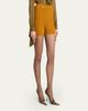 Saint Laurent Rib-Knit Cycling Shorts - 4