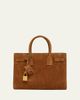 Saint Laurent Sac de Jour Baby Suede Top-Handle Bag - 1