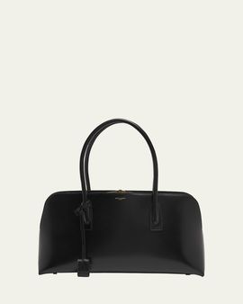 Saint Laurent Sac de Jour Large Bowling Shoulder Bag in Leather