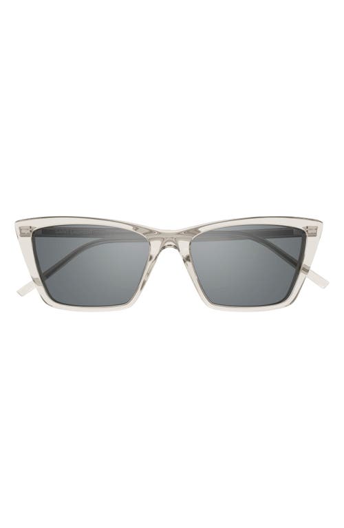 Saint Laurent Saint Laurent 54mm Polarized Cat Eye Sunglasses
