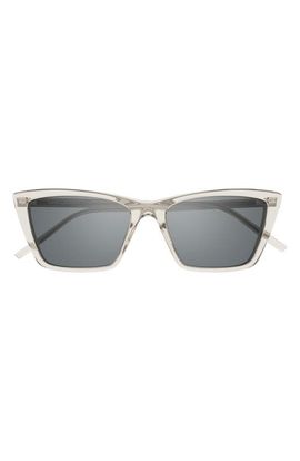 Saint Laurent Saint Laurent 54mm Polarized Cat Eye Sunglasses