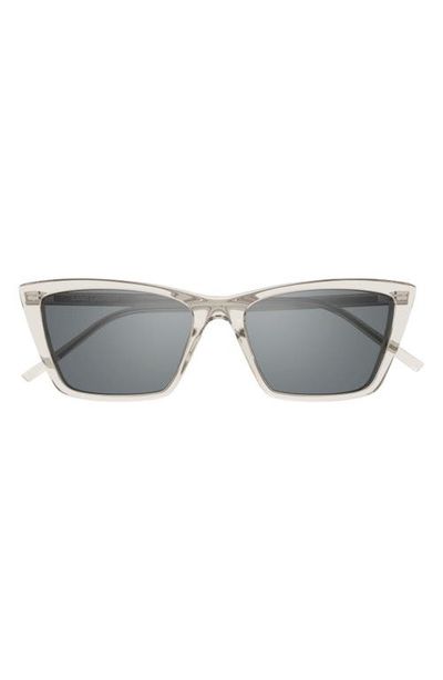 Saint Laurent Saint Laurent 54mm Polarized Cat Eye Sunglasses