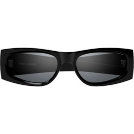 Saint Laurent Saint Laurent 56mm Polarized Rectangular Sunglasses