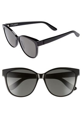 Saint Laurent Saint Laurent 58mm Cat Eye Sunglasses