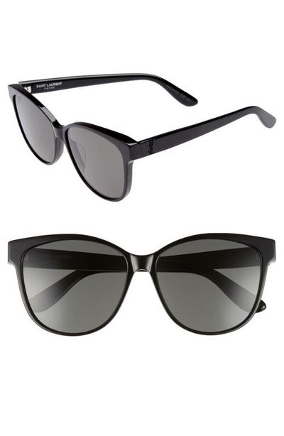 Saint Laurent Saint Laurent 58mm Cat Eye Sunglasses