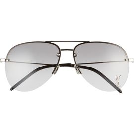 Saint Laurent Saint Laurent 59mm Aviator Sunglasses