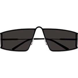 Saint Laurent Saint Laurent 66mm Oversize Rectangular Sunglasses