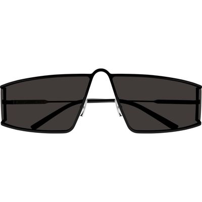 Saint Laurent Saint Laurent 66mm Oversize Rectangular Sunglasses