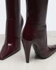 Saint Laurent Saint Laurent 77 leather knee-high boots - 3