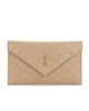 Saint Laurent Saint Laurent Agneau Plume Pouch Bag - 1