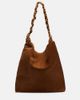 Saint Laurent Saint Laurent Amalia Cassandre suede shoulder bag - 1
