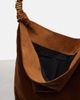 Saint Laurent Saint Laurent Amalia Cassandre suede shoulder bag - 3