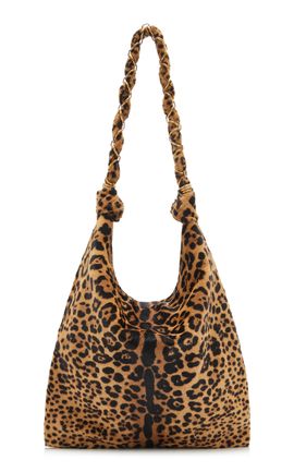 Saint Laurent Saint Laurent Amalia Medium Leopard Pony Hair Shoulder Bag