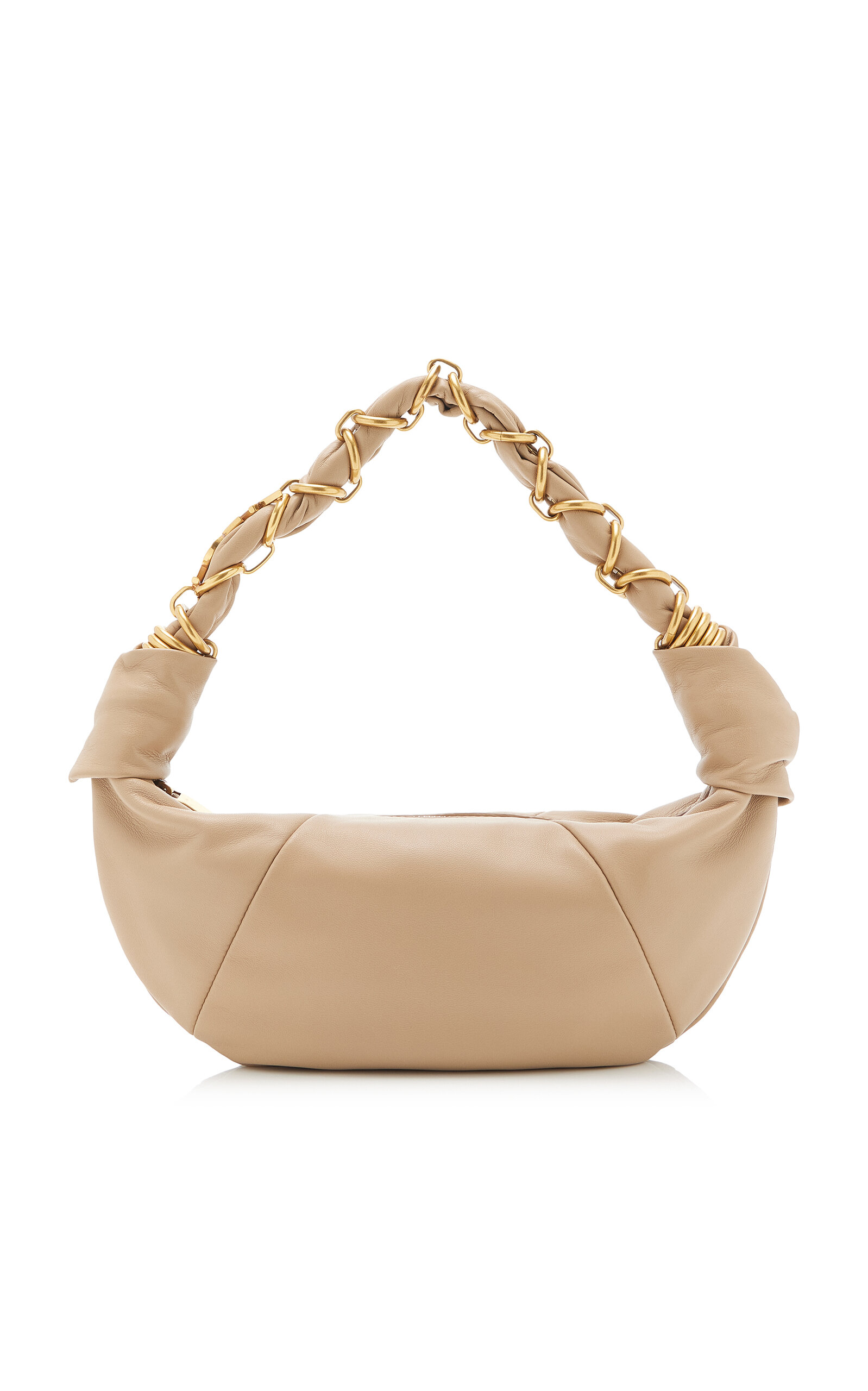 Saint Laurent Saint Laurent Amalia Mini Leather Hobo Bag
