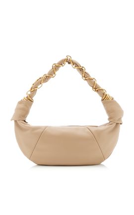 Saint Laurent Saint Laurent Amalia Mini Leather Hobo Bag