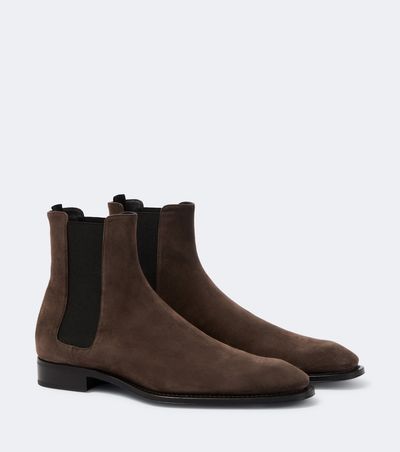 Saint Laurent Saint Laurent Aurelien suede Chelsea boots