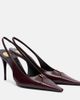 Saint Laurent Saint Laurent Babylone Breteuil leather slingback pumps - 1