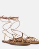Saint Laurent Saint Laurent Babylone leather sandals - 1