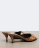 Saint Laurent Saint Laurent Babylone Cassandre metallic leather mules - 4