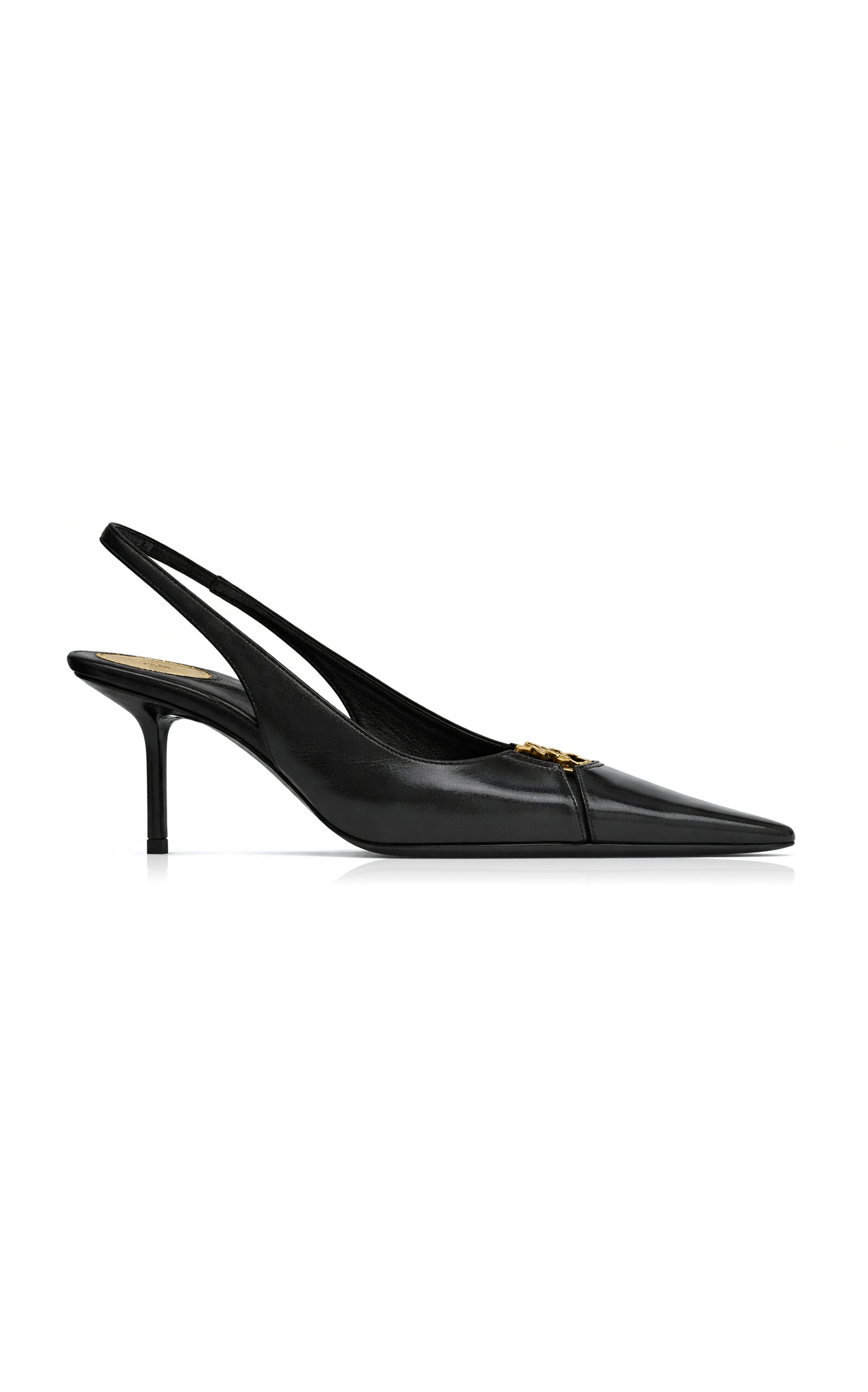 Saint Laurent Saint Laurent Babylone Leather Pumps