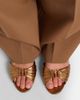 Saint Laurent Saint Laurent Babylone metallic leather slides - 2