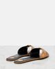 Saint Laurent Saint Laurent Babylone metallic leather slides - 3