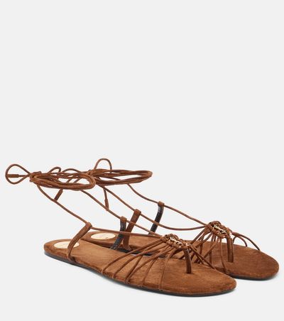 Saint Laurent Saint Laurent Babylone suede sandals