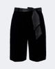 Saint Laurent Saint Laurent Belted Bermuda shorts - 1
