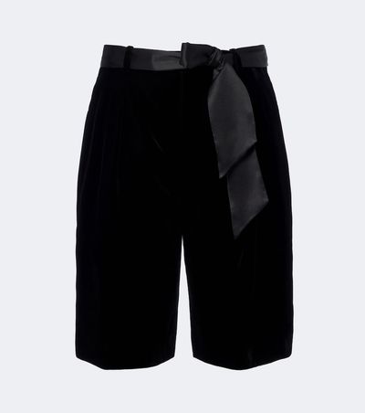 Saint Laurent Saint Laurent Belted Bermuda shorts