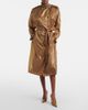 Saint Laurent Saint Laurent Belted tie-neck trench coat - 2