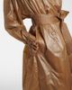 Saint Laurent Saint Laurent Belted tie-neck trench coat - 5