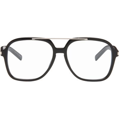Saint Laurent Saint Laurent Black SL 545 Corner Angle Optical Frame Glasses