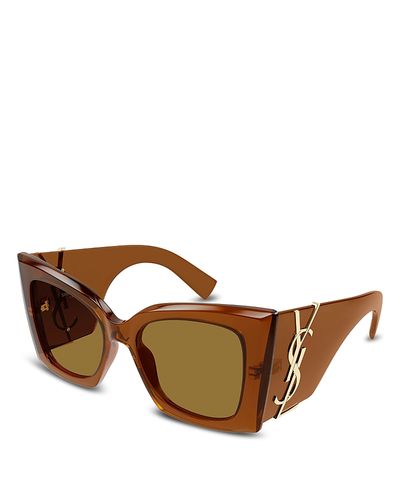 Saint Laurent Saint Laurent Blaze Cat Eye Sunglasses, 54mm