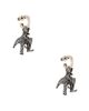 Saint Laurent Saint Laurent Bo Charms Colombes Earrings - 1