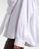 Saint Laurent Saint Laurent Bow-detail cotton poplin blouse - 5