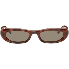 Saint Laurent Saint Laurent Brown SL 557 Shade Plump Sunglasses