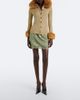 Saint Laurent Saint Laurent Cable-knit shearling-trimmed cardigan - 6