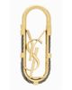 Saint Laurent Saint Laurent Cassandre Cable Key Ring - 1